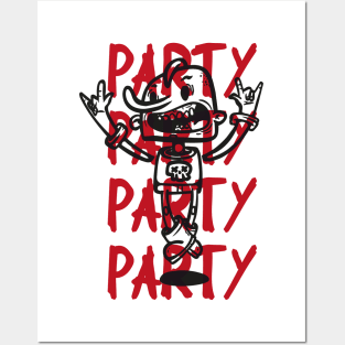 party party party Posters and Art